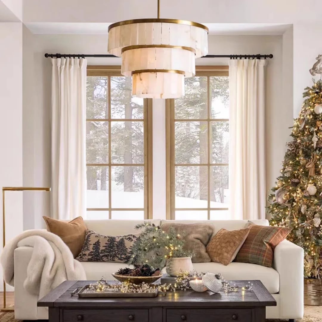 Seren Alabaster Chandelier