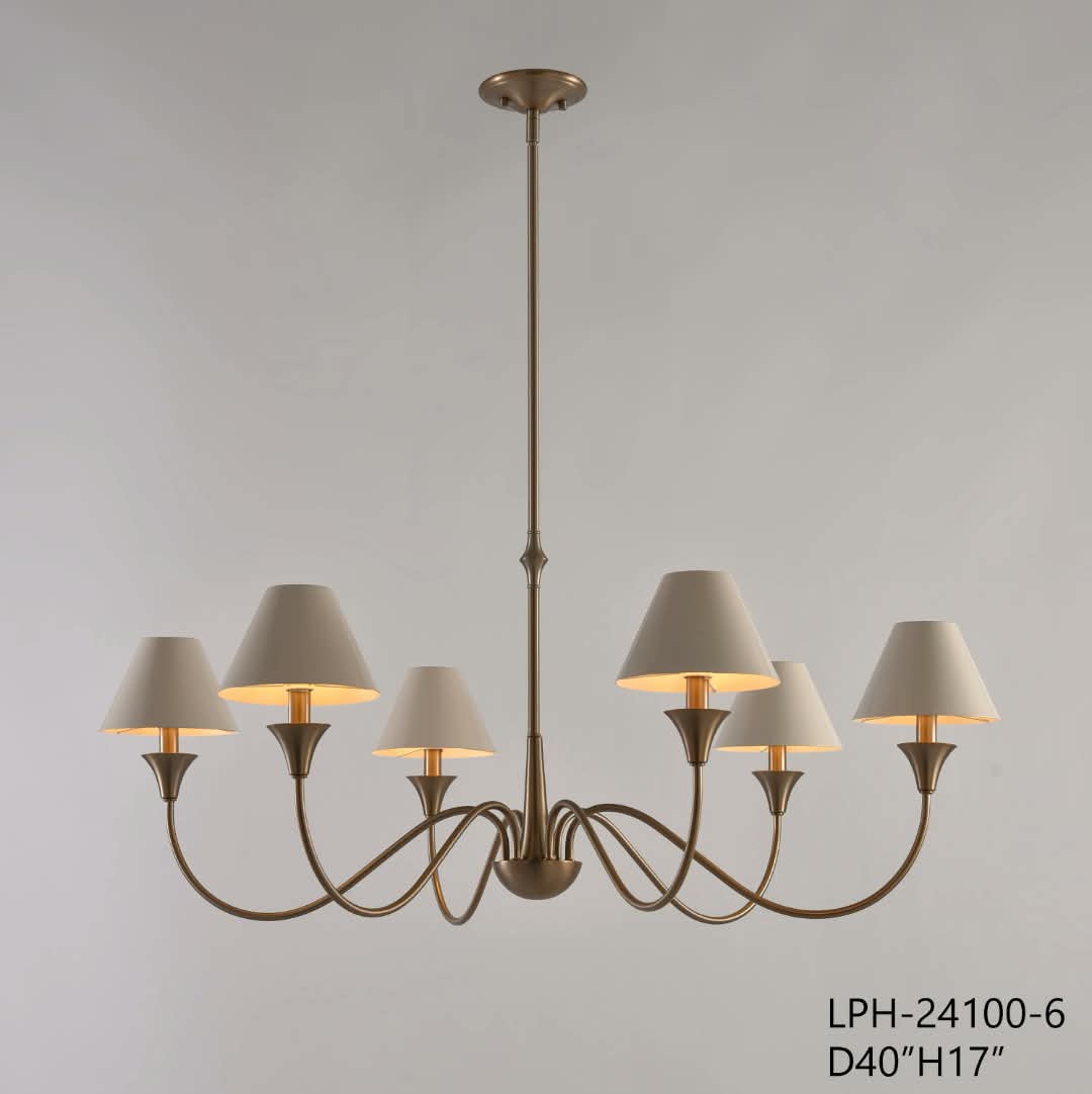 Seraphine Six-Light Chandelier
