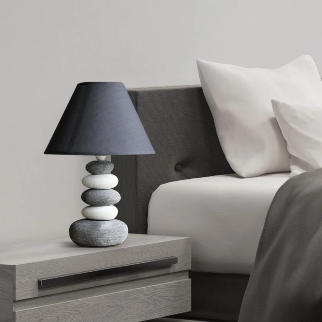 Stone Balance Table Lamp
