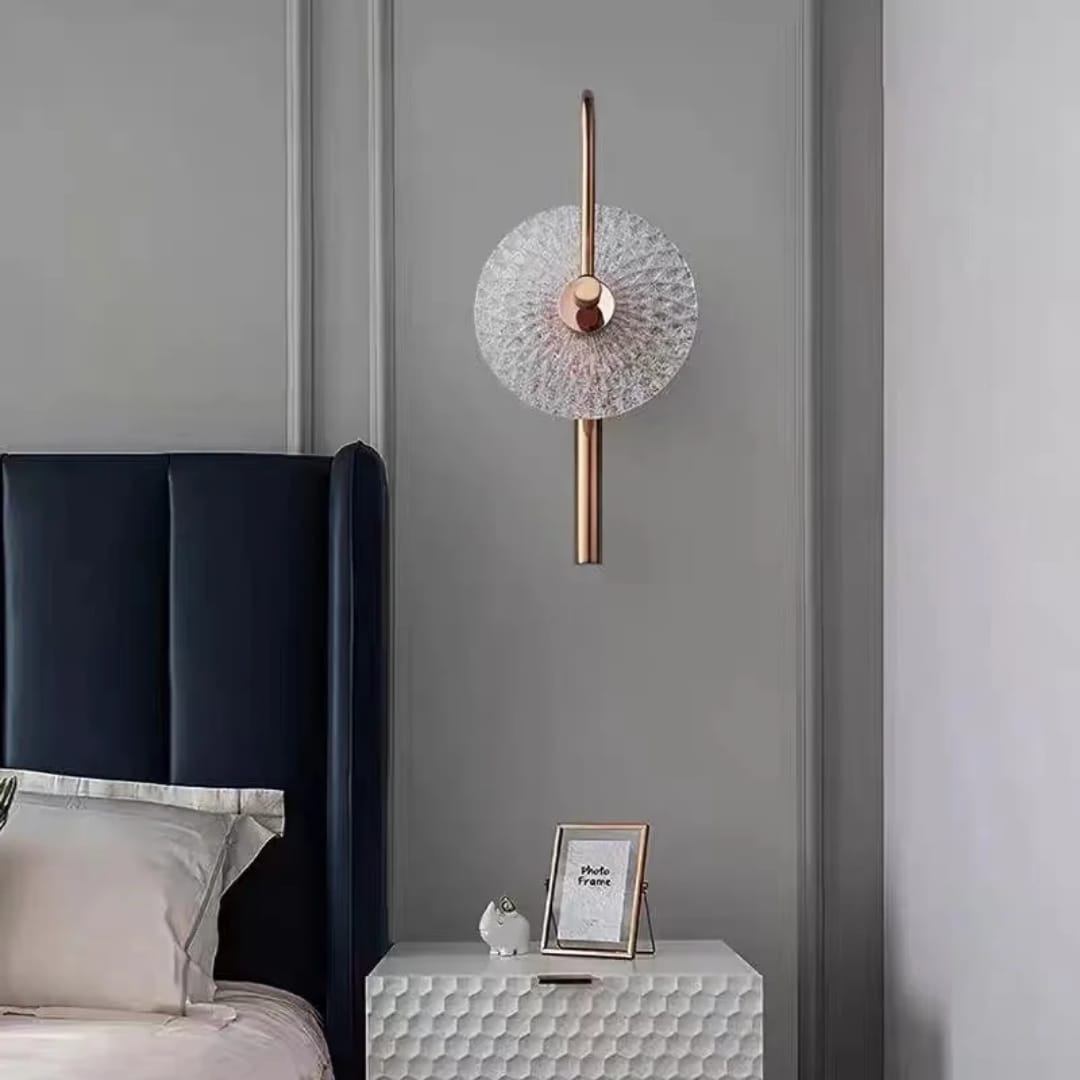 Aurea Crystal Wall Light
