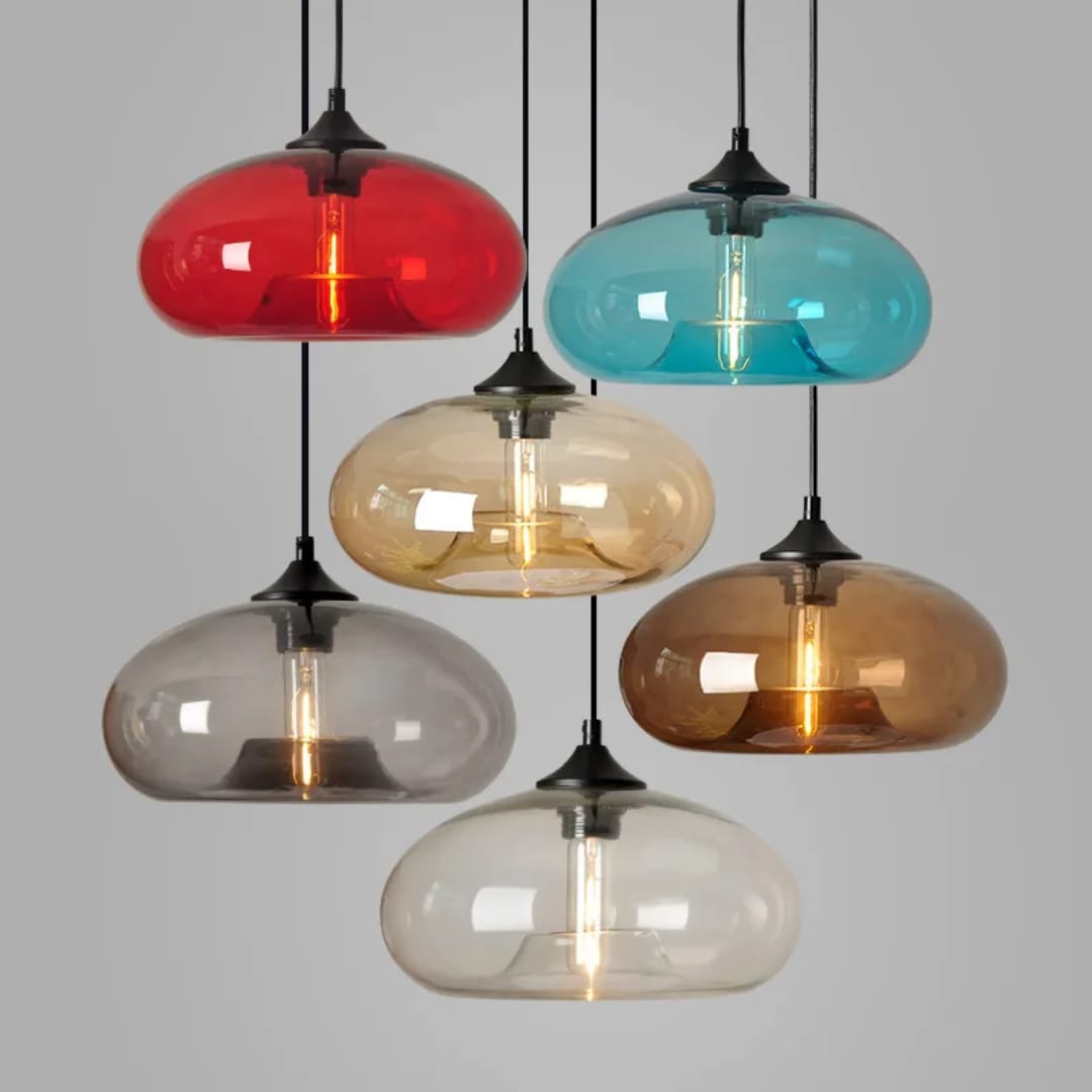 Glass Pendant Light.