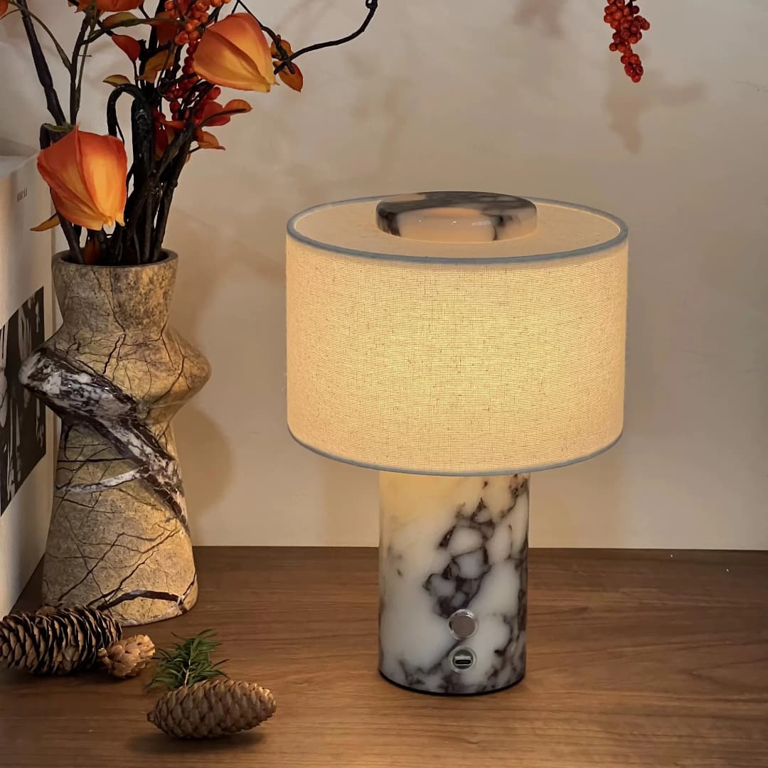 Marble Luxe Glow Table Lamp