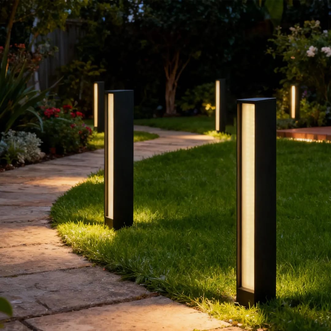 Modern Outdoor Pathway Bollard Light