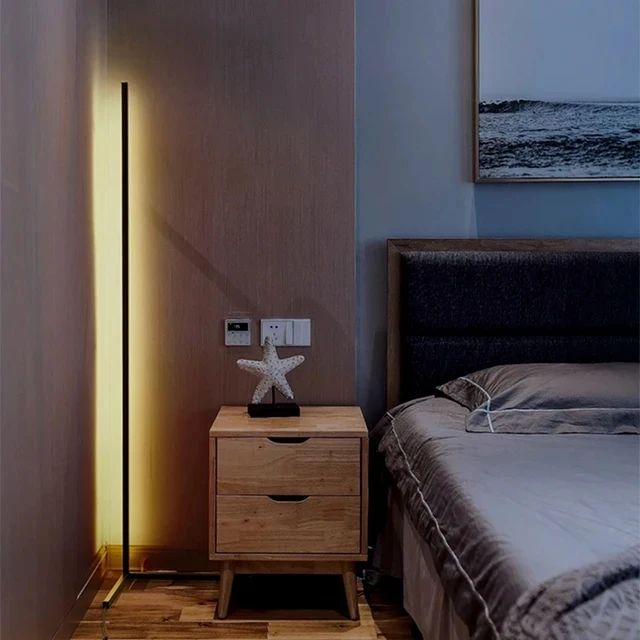 Corner LED RGB Floor Lamp